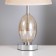 Table lamp "Isolda" 1x40W E27 Shampan 22.5x22.5x38cm