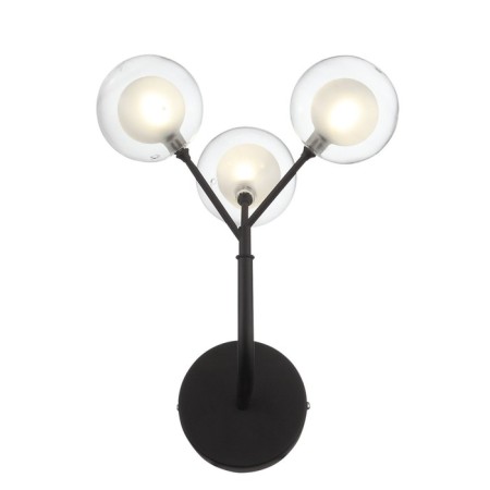 Sconces st. SL376.401.03. Demele. 3x2 W, G4 LED, 15x20 cm, black color-8