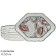 Set of Side Lenardi "Gloria", 12.5x9 cm, 6 items