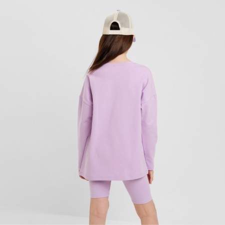 Longsliv children's minku lavender color, height 158 ​​cm-2