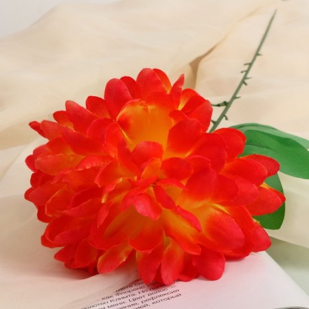 Artificial flowers "Peony" D-14 cm 55 cm, mix-1