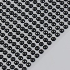Semi -busines self -adhesive d 6 mm, black