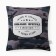 Decorative Ethel pillow "No barriers" 40x40 cm, velor, 100% p/e