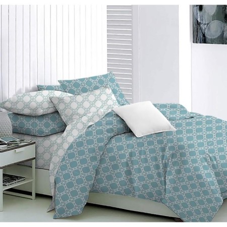 Bed linen duet Peta, size 200x215 cm, 145x210 cm - 2 pcs, 50x70 cm - 2 pcs