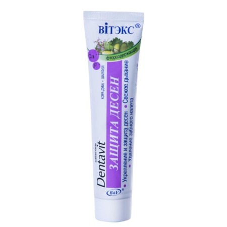 Toothpaste "Oak and Sage", gum protection, 160 grams
