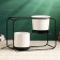Set of pots on a stand 2pcs, 27x12x19cm