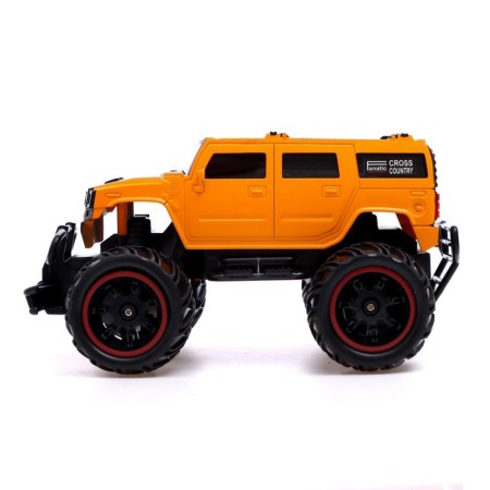 Radio -controlled jeep "Bigfoot", 1:20, works from the battery, yellow color-1