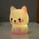 Nightlight "Cute cat" 2W LED LR44 pink 3.5x3x5.5cm