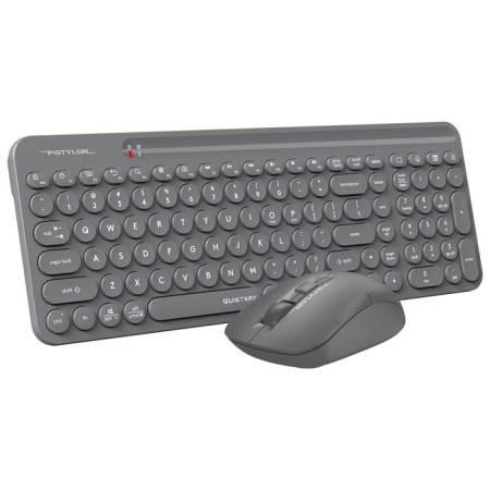Keyboard + Mouse A4Tech FSTYLER FG3300 Air2 Claw: Gray Mouse: Gray USB wireless Slim MU 107990-2