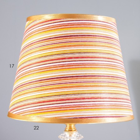 Table lamp "Zebrano" 1x60W E27 gold 22x22x40 cm Risalux-4