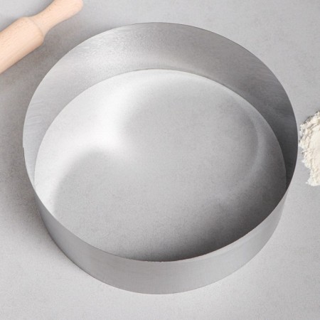 Baking and layout form "Circle", H-8.5, D-26 cm-1