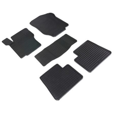 Rubber rugs ’grid’ for Mercedes-Benz M-Class W164, 2005-2012
