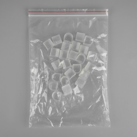 A set of plugs Luazon Lighting for a flexible neon 16 × 16 mm, 25 pieces-3