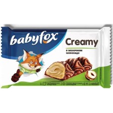 Baby Fox Creamy Babel Bath in Milk Chocolate, 5 x 23 g