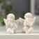 The souvenir Polystone "Angelok is considering the pearl" MIX 3.5x2.5x2.8 cm