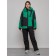 Ski suit female, size 52, green color