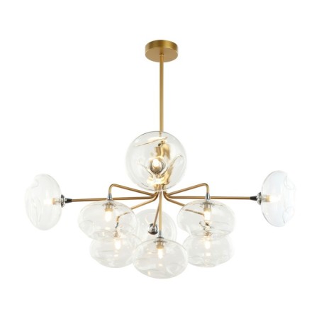 Ceiling light Gerhort G31124/9GD CL, 9x25W, G9, 73x80x80 cm, gold color