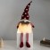 Interior light doll "Dwarf in a red hood in peas" Long legs 22x16x65 cm