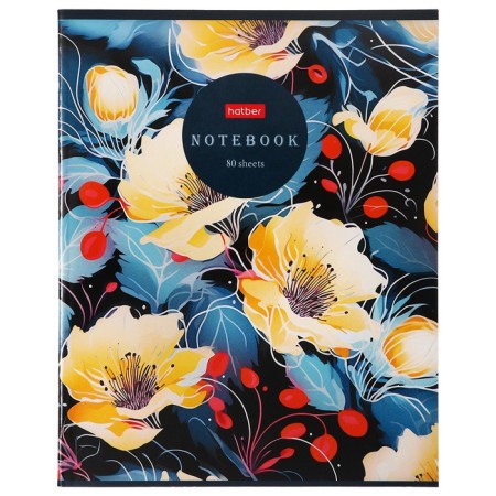 Notebook 80l CL on the Floral Dreams bracket, regional cards, mix-6