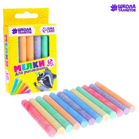 Loars for drawing, set of 12 pcs., 6 colors, 50 g-1