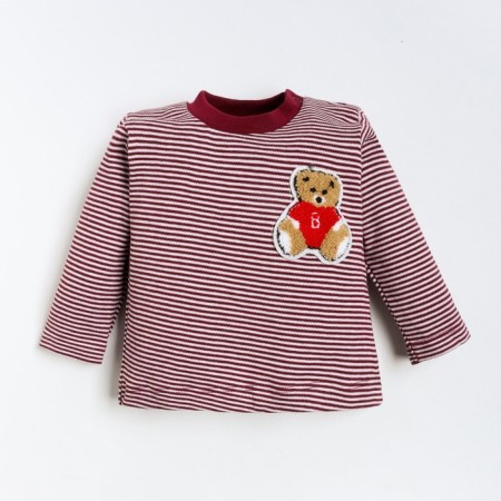 Longsliv children, burgundy color, height 62cm