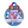 Medal "For good performance!" stationery, 10x10 cm