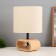 LILIT HELLITRA lamp 1x40W E27 Light wood 11.5x20x30cm