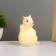 Squirrel nightlight LED from 3XLR44 batteries 9x6x10 cm Risalux