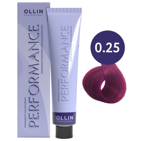 Hair carp, tone 0/25, purple-mahagon (pink), 60 ml