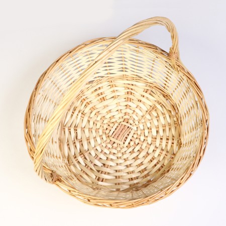 Wicker basket, 44 x 15/40 cm, willow-2