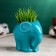 Pot "Elephant" Blue, 12x8.5x10cm