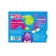 Curtain for modeling in a box, dough 1800 g, 18 colors, 21 forms, a rolling pin
