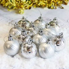 Set of balls plastic D-4 cm, 12 pcs 