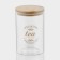 Glass Bank for bulk products with a bamboo lid "IVF. Tea ", 1 l, 10 × 15 cm