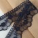 Lace on a grid, 40 mm × 11 ± 1 m, dark blue color