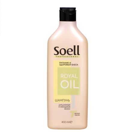 Soell Professional hair shampoo and healthy shine, 400 ml