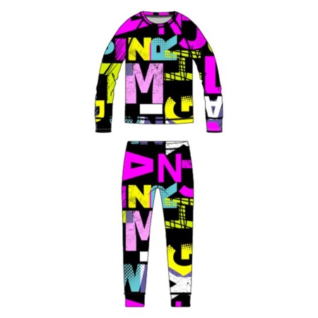 Термокомплект для девочки: брюки, толстовка, рост 110 см-5
