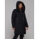 Coat insulated winter female, size 46, black color