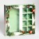 New Year. Box for 8 sweets and chocolate, with the window "Miracles" happen ", 17.7 x 17.8 x 3.8 cm, confectionery packaging
