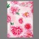 Decoration for the cake "Happy holiday", flowers