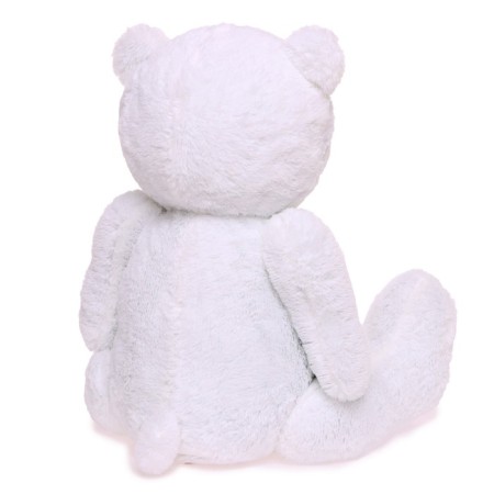 Soft toy "Bear Deddy", white color, 130 cm-2