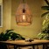 Ceiling Lamp from Rotan "Aldo" 1x120W, E27, 23x23x30 cm