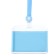 Horizontal badge 85 x 54 mm, erichkrause acrylic case, silicone tape, mix