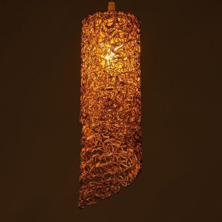 Lamp Bayerlux "Scandy" E27 40W gold 10x10x32-150 cm-3