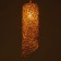 Lamp Bayerlux "Scandy" E27 40W gold 10x10x32-150 cm