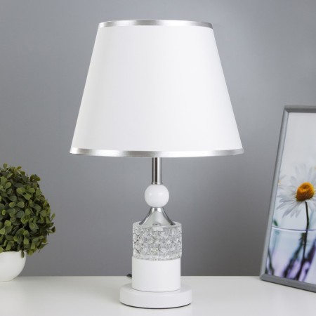 Bulbed Labor Labor "Jasmine" E27 40W Belo-chromium 28x28x45.5 cm