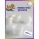 Muffin baking uniform, white, 5 x 4 cm