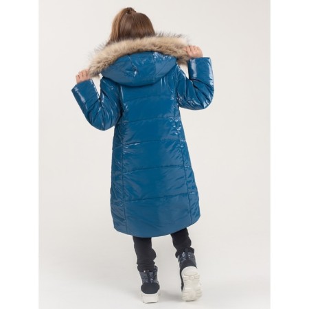 Coat for a girl, height 116 cm-2