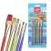 Set of brushes, synthetics, 6 pieces, artberry, in the blister