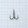 Triple hooks Kujira 536, color BN, No. 8, 10 pcs.